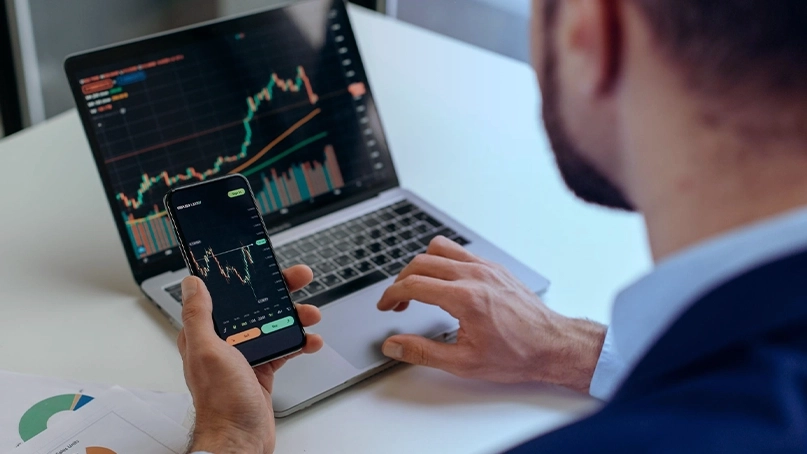 Dashboard di trading IA di Vantaxio